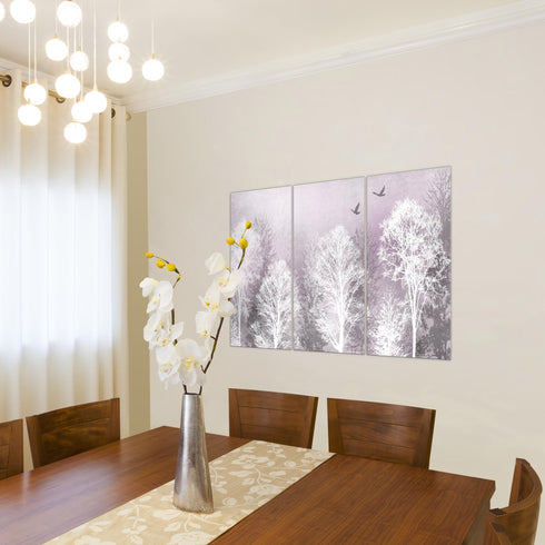 Wandbilder Wohnzimmer XXL Wald Moderne Bilder Abstrakt
